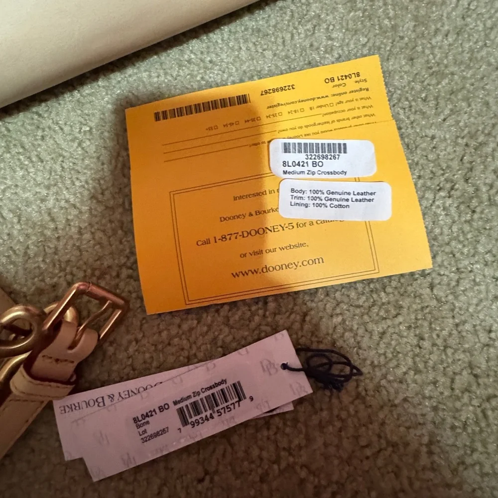 Dooney & Bourke Medium Zip Crossbody - Picture 2 of 6